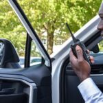 What are the safety etiquette for parking lots