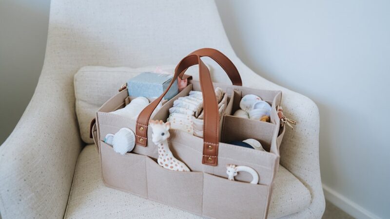 Parker Baby Diaper Caddy: The Ultimate Nursery and Car Organizer for New Parents
