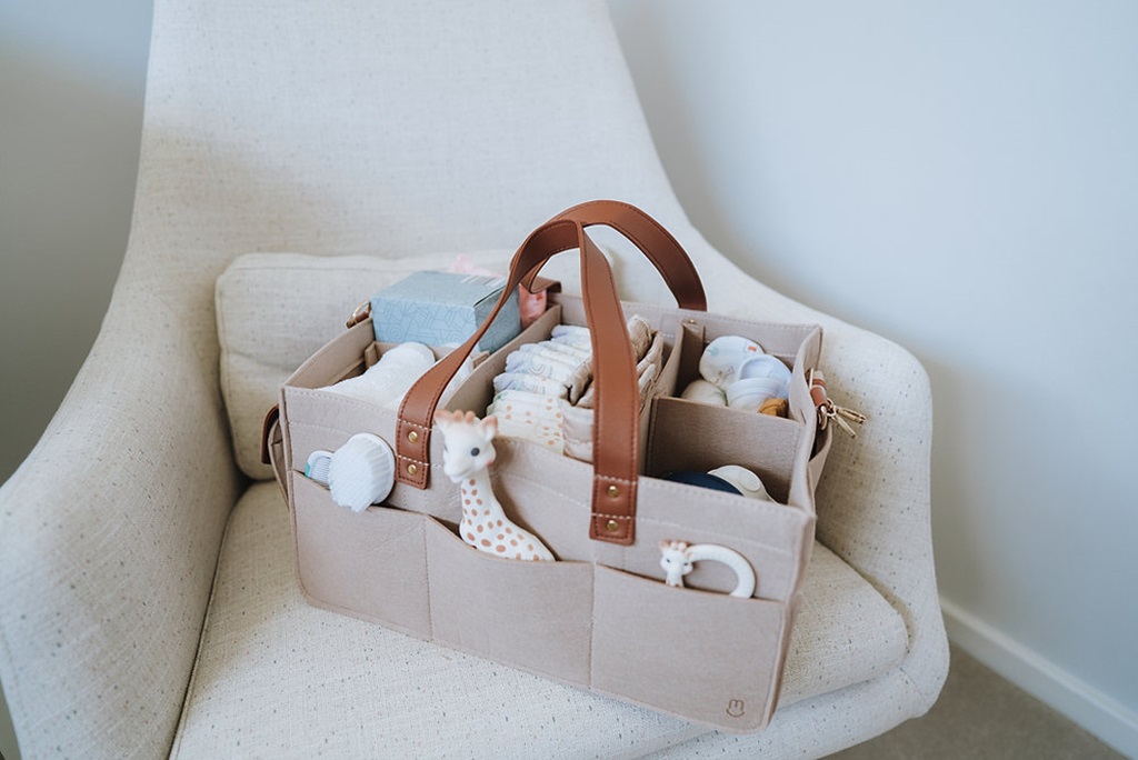Parker Baby Diaper Caddy: The Ultimate Nursery and Car Organizer for New Parents