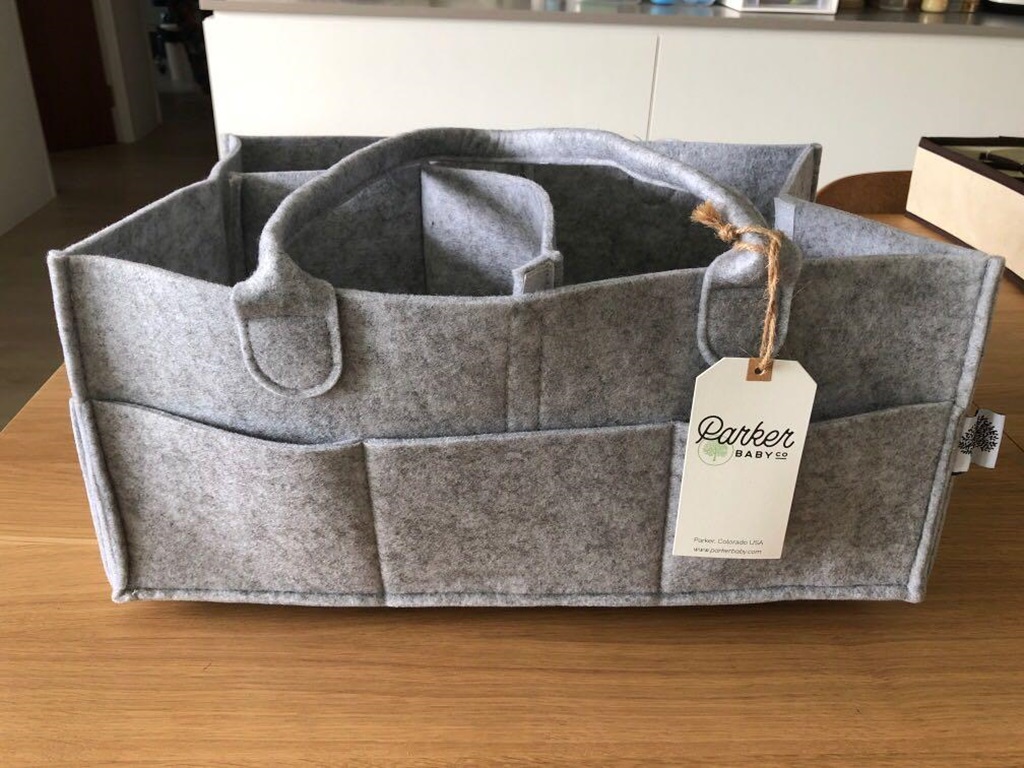 How do you pack a diaper caddy?