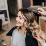 Lunar cycle hair trimming aligning hair female