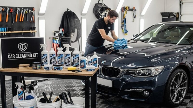 How to Clean a Car Using the Best Car Cleaning Kits?