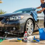 How to clean a car at home using basic tools