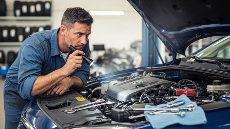How to Fix Burning Smell from Car When Accelerating Slowly