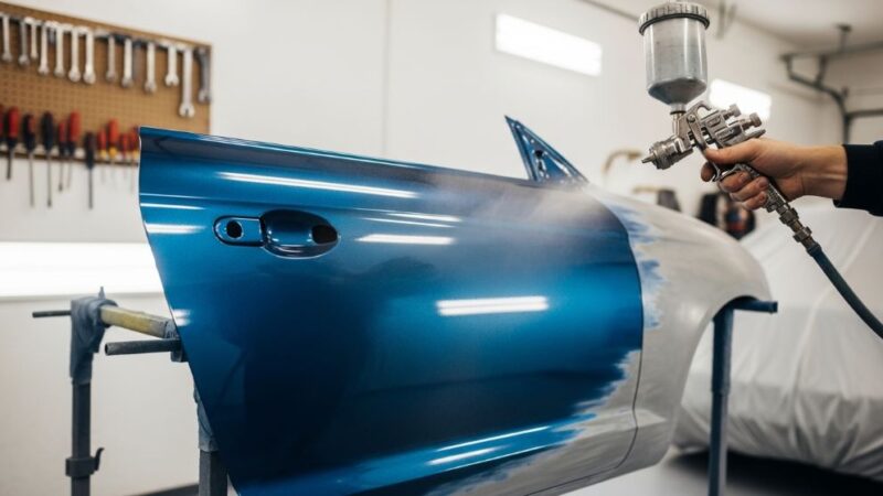 How to Use an Automotive Paint Sprayer for a Smooth Finish